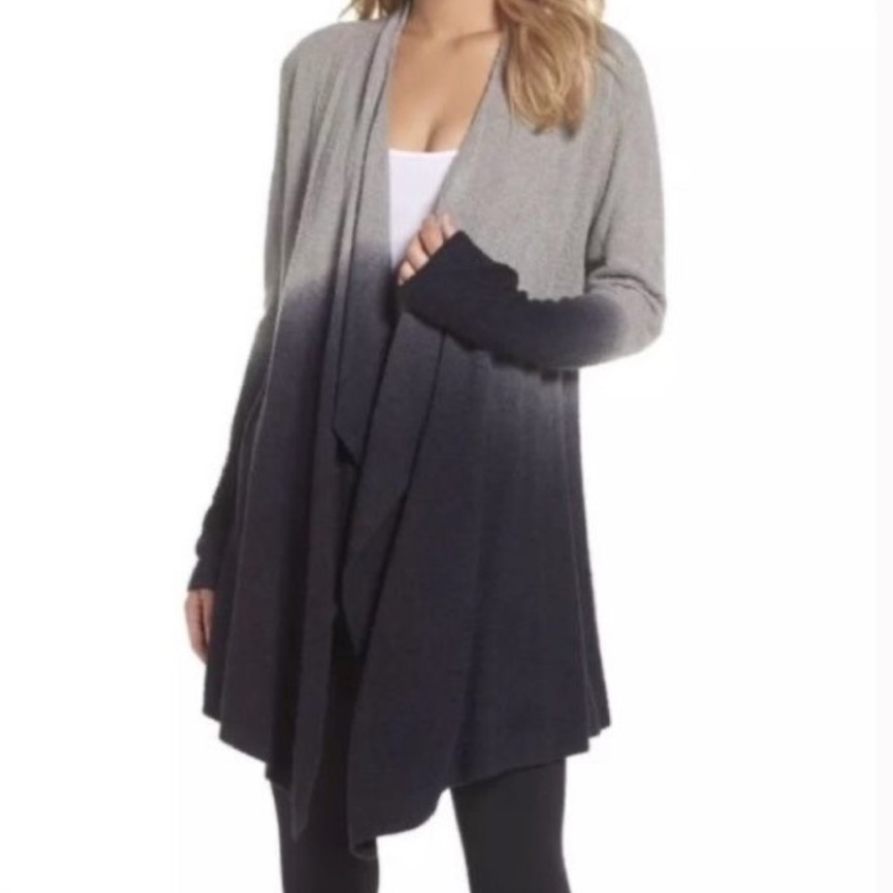 Barefoot Dream Ombre Cozychic Lite Calypso Wrap Cardigan Size S/M